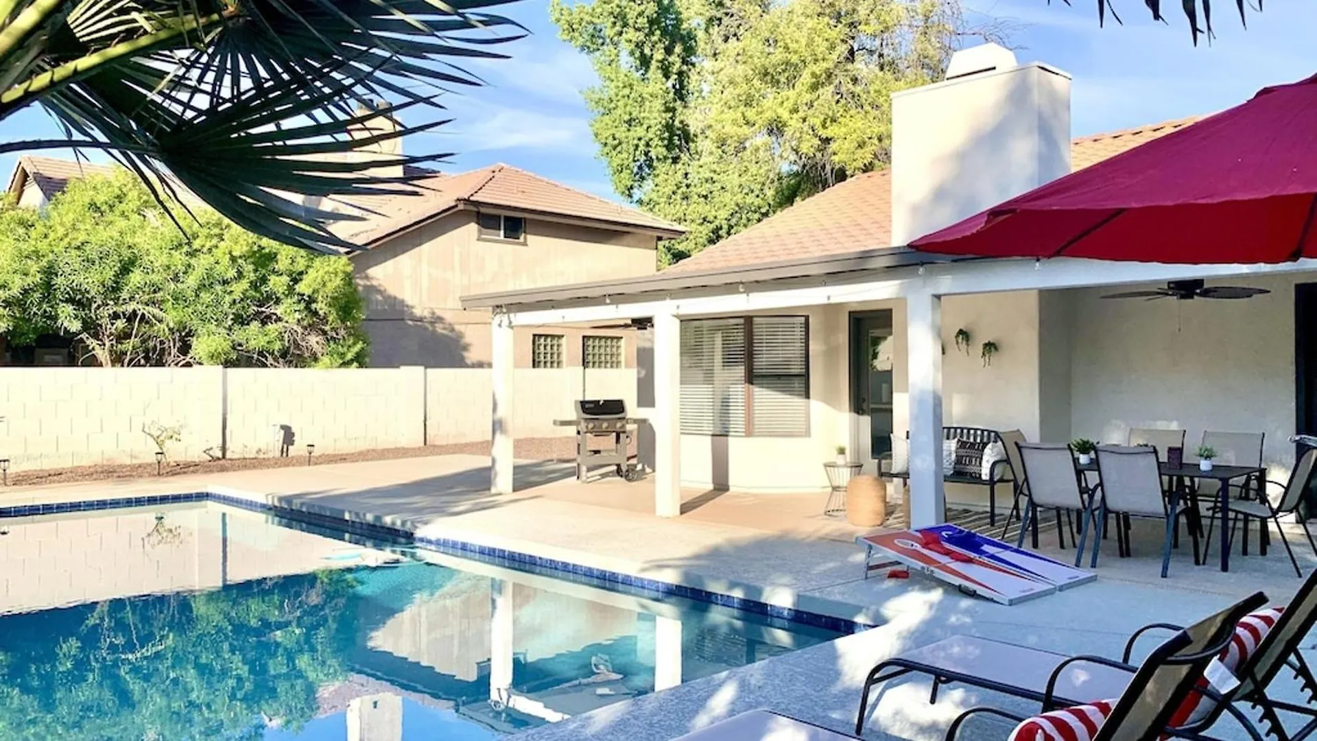 Beautiful 5-Bdrm Vacation Home Wheated Pool Scottsdale Ferienhaus